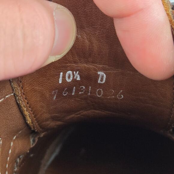 Brooks Brother Brown Wingtip Brogue Medallion Oxford Dress Shoe USA Mens 10.5 D - Picture 14 of 14